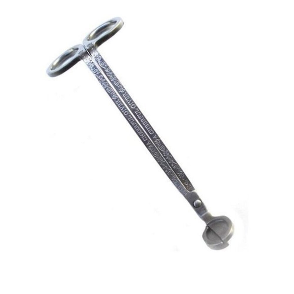 A Cheerful Giver Wick Trimmer Brand New Engraved, Filigree Fancy Cutter